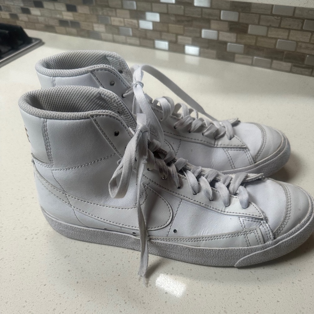 Nike Leather Hi-top Blazers